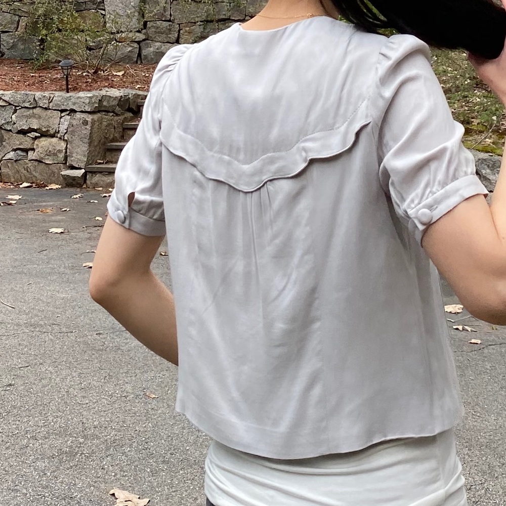 Anthropologie SINE Short Sleeve Jacket - Picture 3 of 8